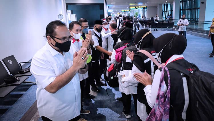 Menag RI Sampaikan Apresiasi atas Dedikasi Petugas Melayani Jemaah Haji