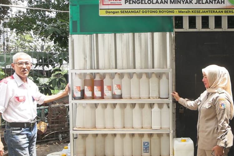 Koperasi Merah Putih Putih Sediakan Tempat Penampungan Minyak Jelantah