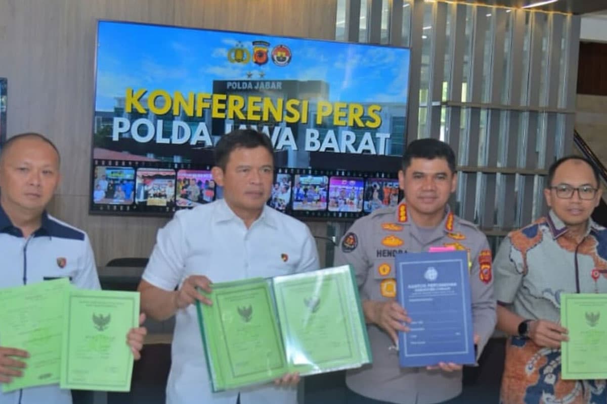 Rampas Ratusan Hektare Lahan Kebun, Sindikat Mafia Tanah di Sukaresmi Cianjur Diciduk Polisi